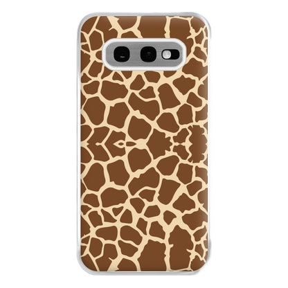 Giraffe - Animal Patterns Phone Case for Galaxy S10e