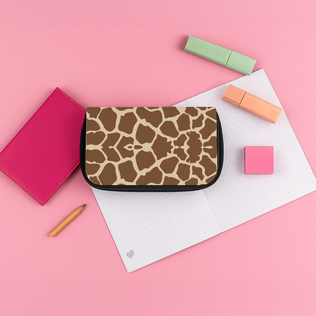 Giraffe - Animal Patterns Pencil Case