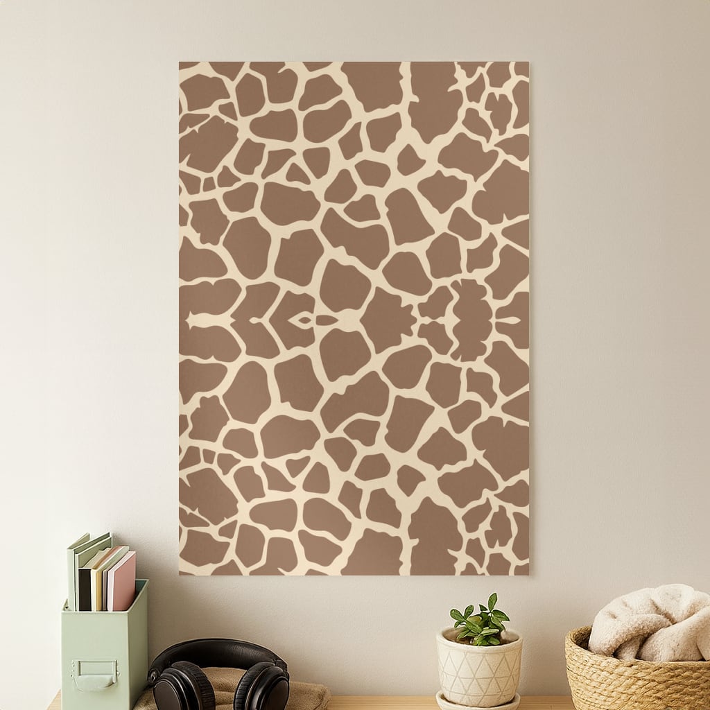 Giraffe - Animal Patterns Poster