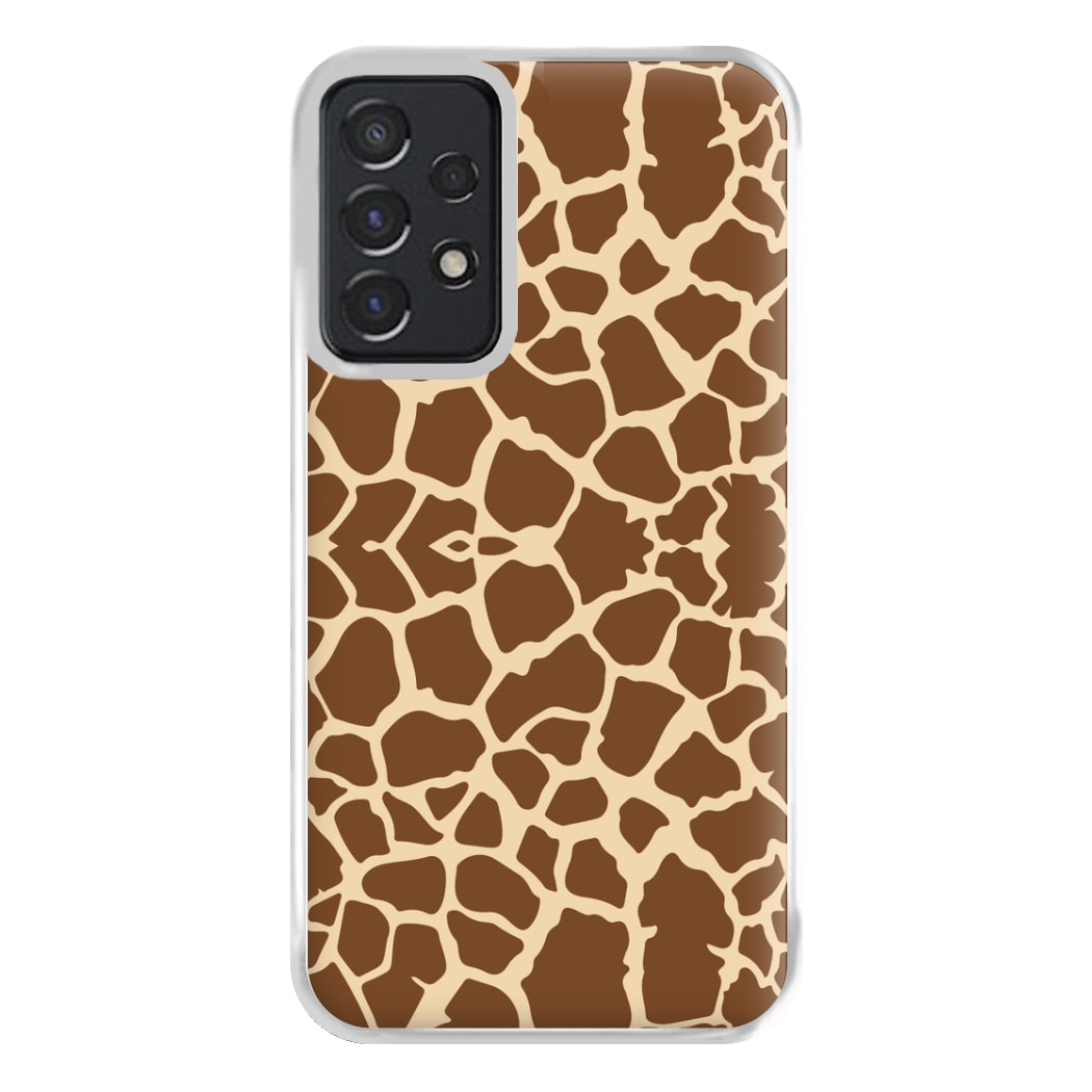 Giraffe - Animal Patterns Phone Case for Galaxy A52 / A52s