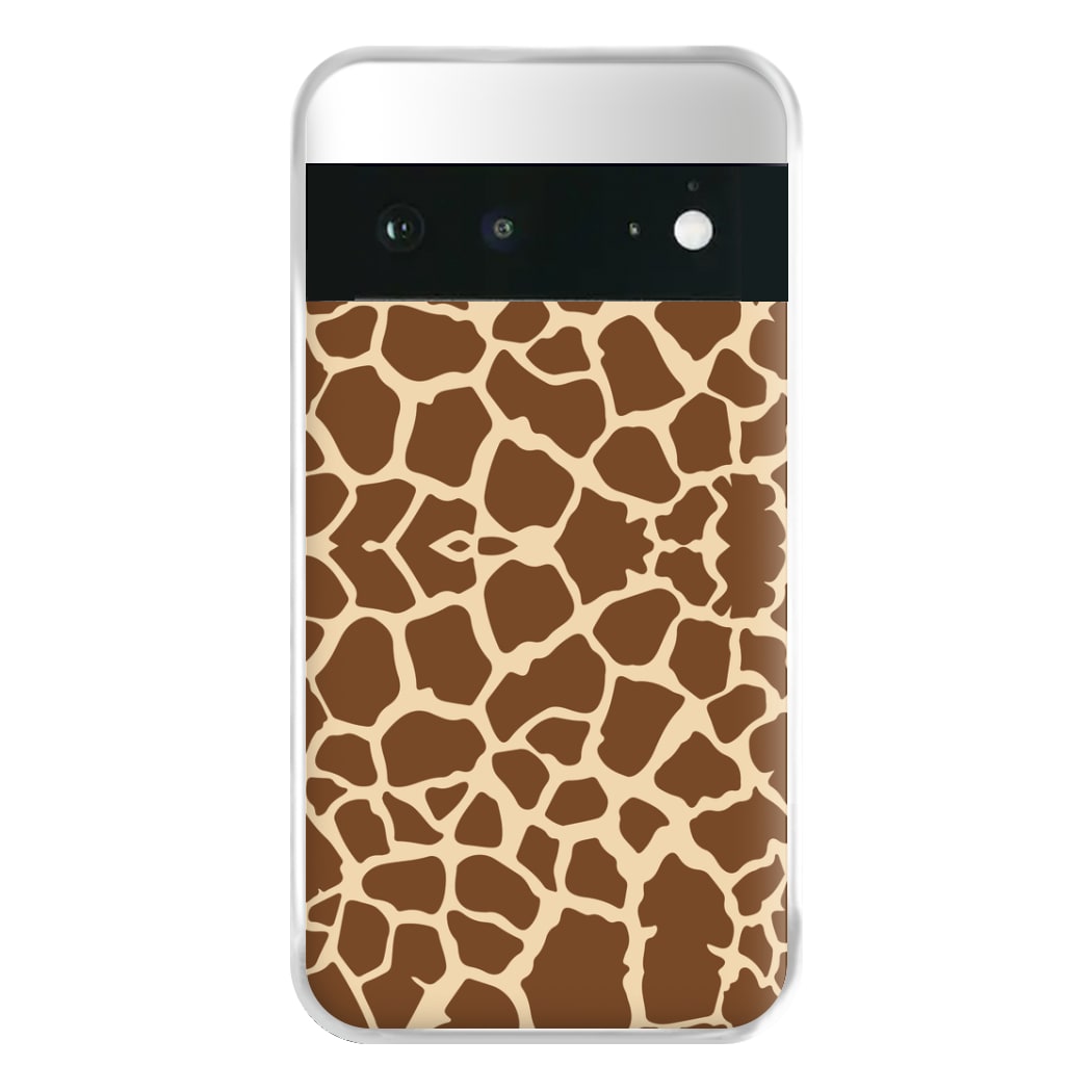 Giraffe - Animal Patterns Phone Case for Google Pixel 6a