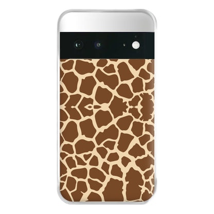 Giraffe - Animal Patterns Phone Case for Google Pixel 6a