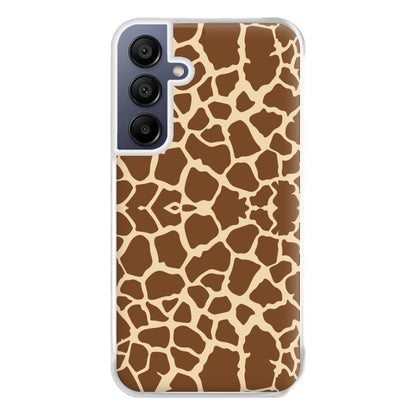 Giraffe - Animal Patterns Phone Case for Galaxy A16