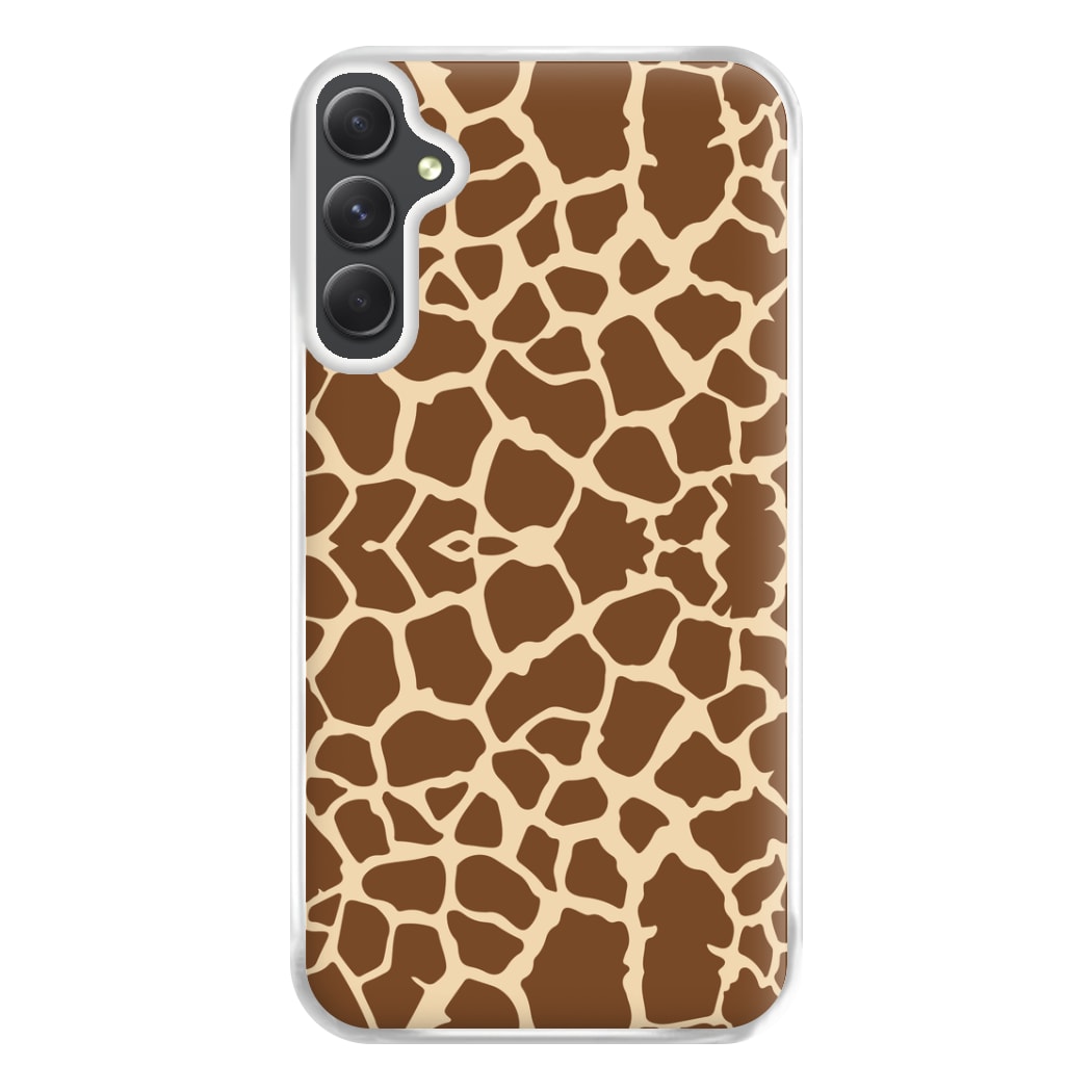 Giraffe - Animal Patterns Phone Case for Galaxy A54