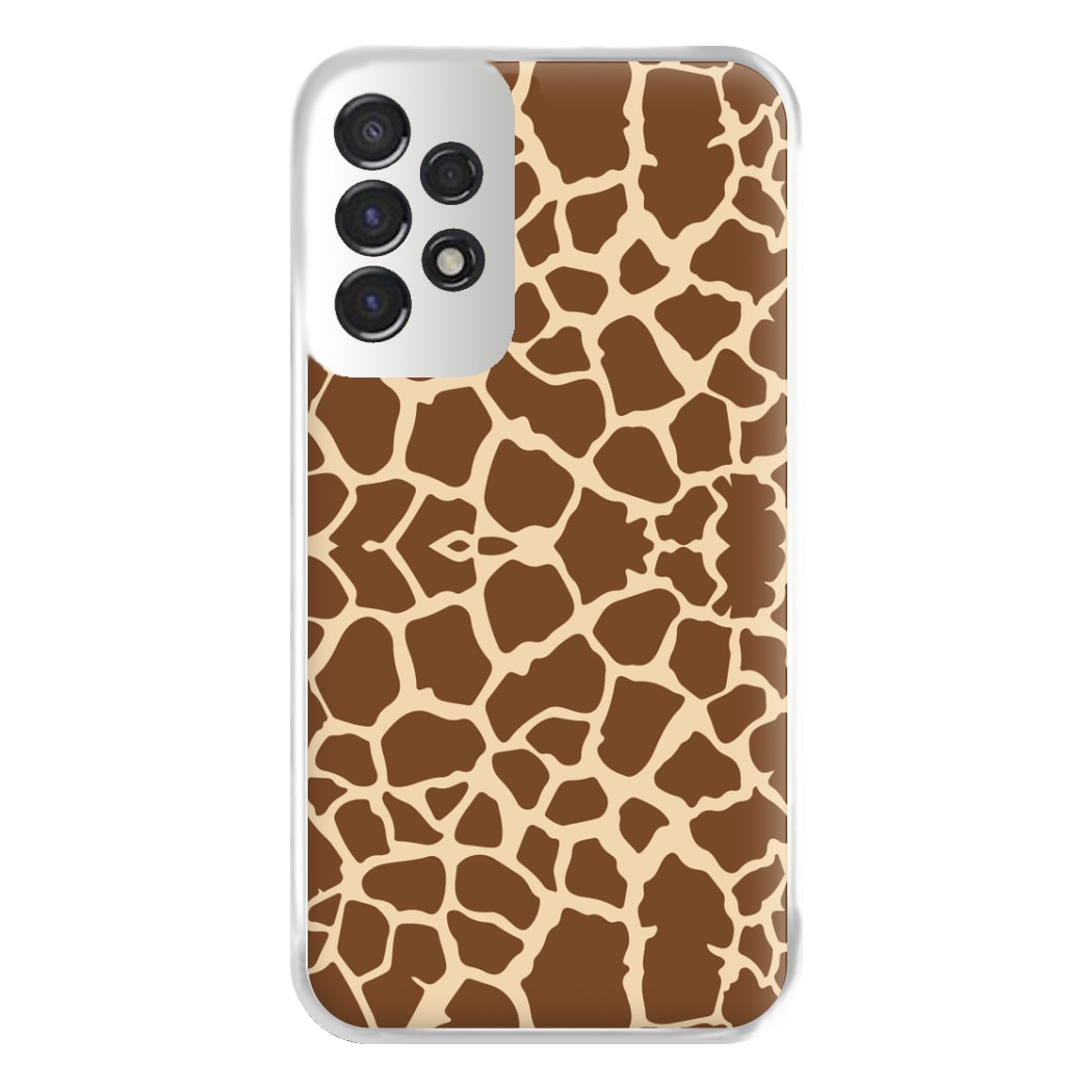 Giraffe - Animal Patterns Phone Case for Galaxy A53