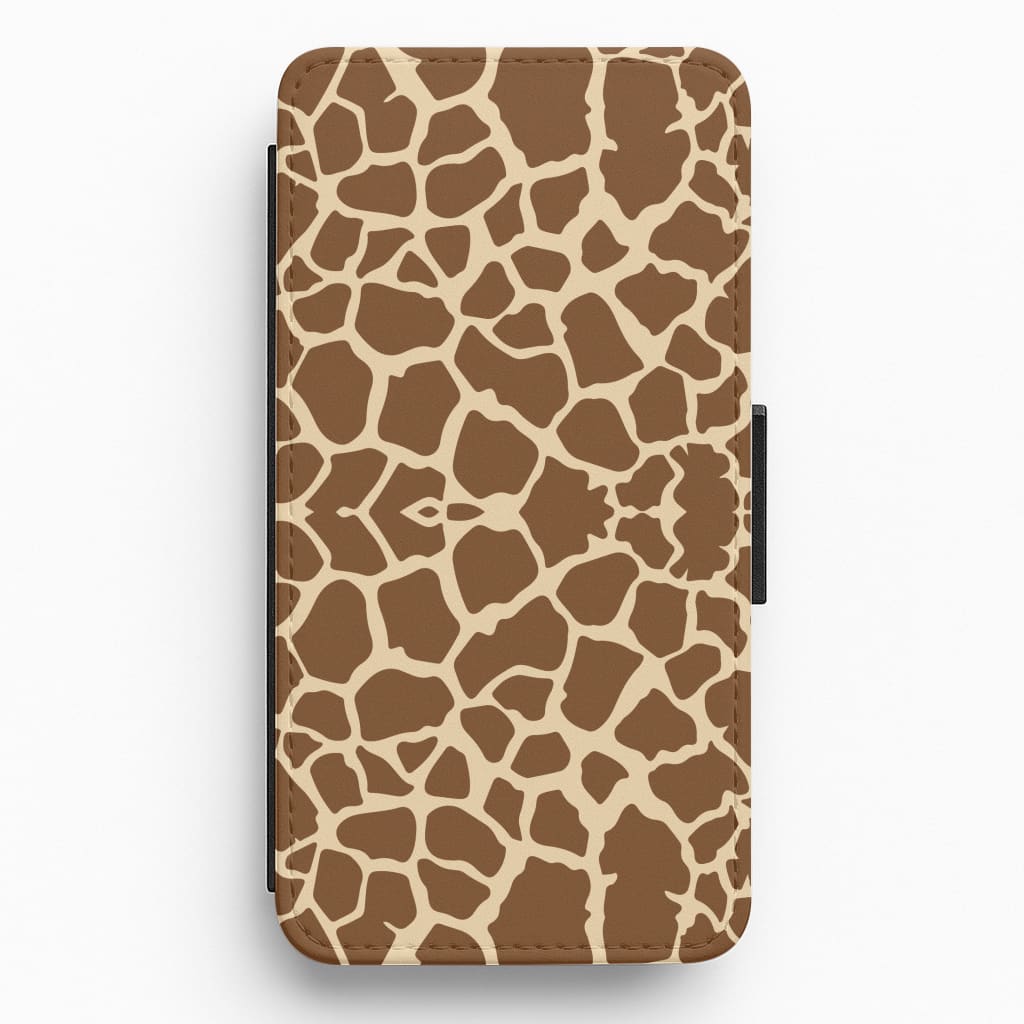 Giraffe - Animal Patterns Flip / Wallet Phone Case