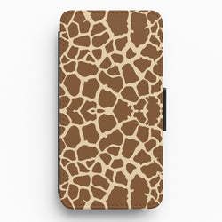 Giraffe - Animal Patterns Flip / Wallet Phone Case