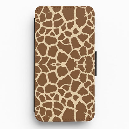 Giraffe - Animal Patterns Flip / Wallet Phone Case