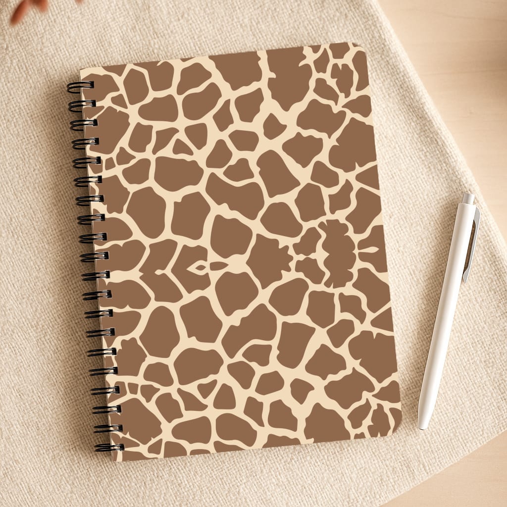 Giraffe - Animal Patterns Notepad