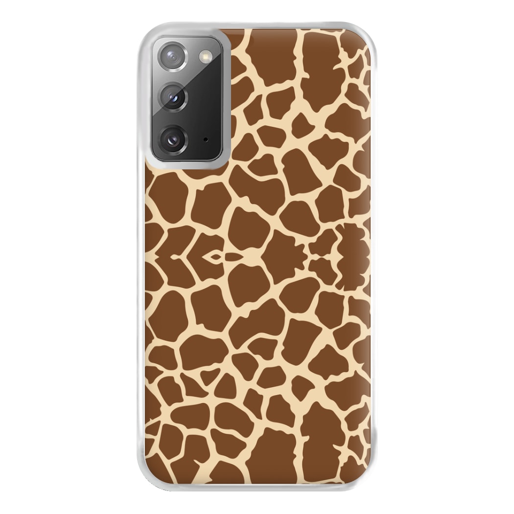 Giraffe - Animal Patterns Phone Case for Galaxy Note 20 Ultra