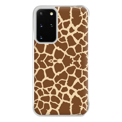 Giraffe - Animal Patterns Phone Case for Galaxy S20 Plus