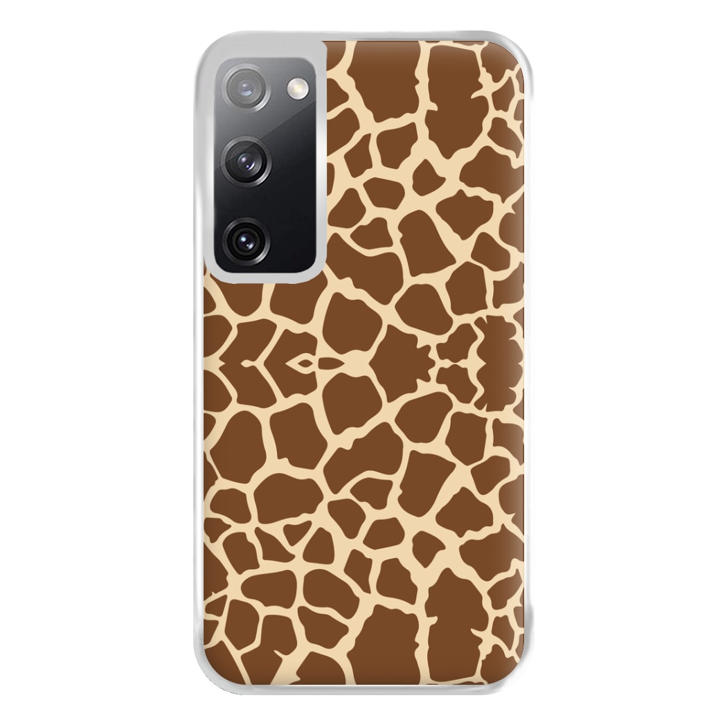 Giraffe - Animal Patterns Phone Case for Galaxy S20