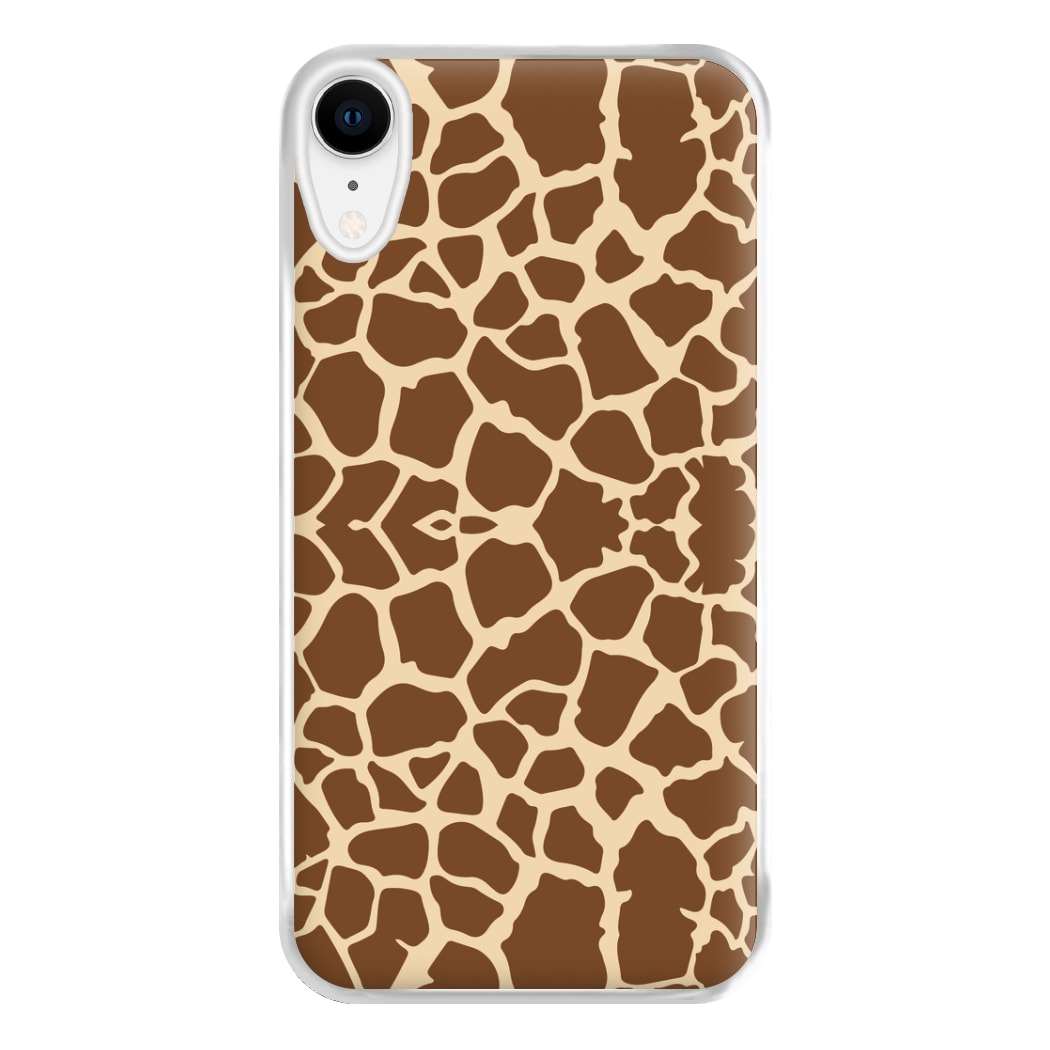 Giraffe - Animal Patterns Phone Case for iPhone XR