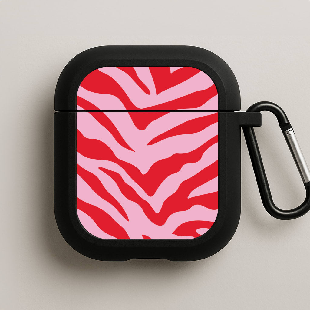 Pink Zebra - Animal Patterns AirPods Case