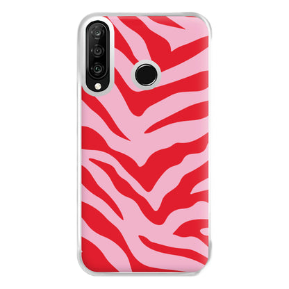 Pink Zebra - Animal Patterns Phone Case for Huawei P30 Lite