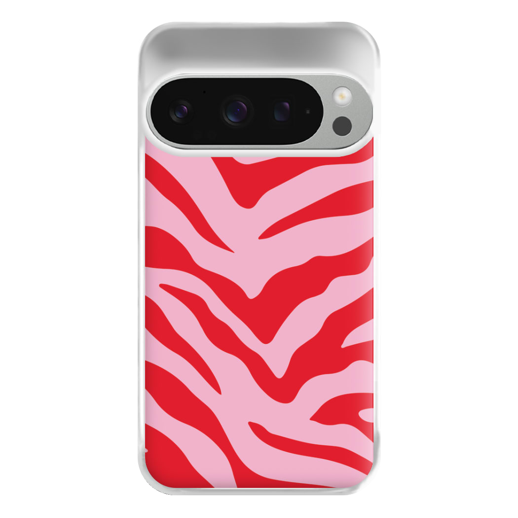 Pink Zebra - Animal Patterns Phone Case for Google Pixel 9 Pro XL