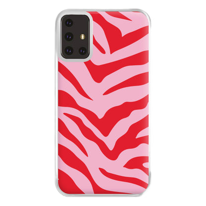 Pink Zebra - Animal Patterns Phone Case for Galaxy A71