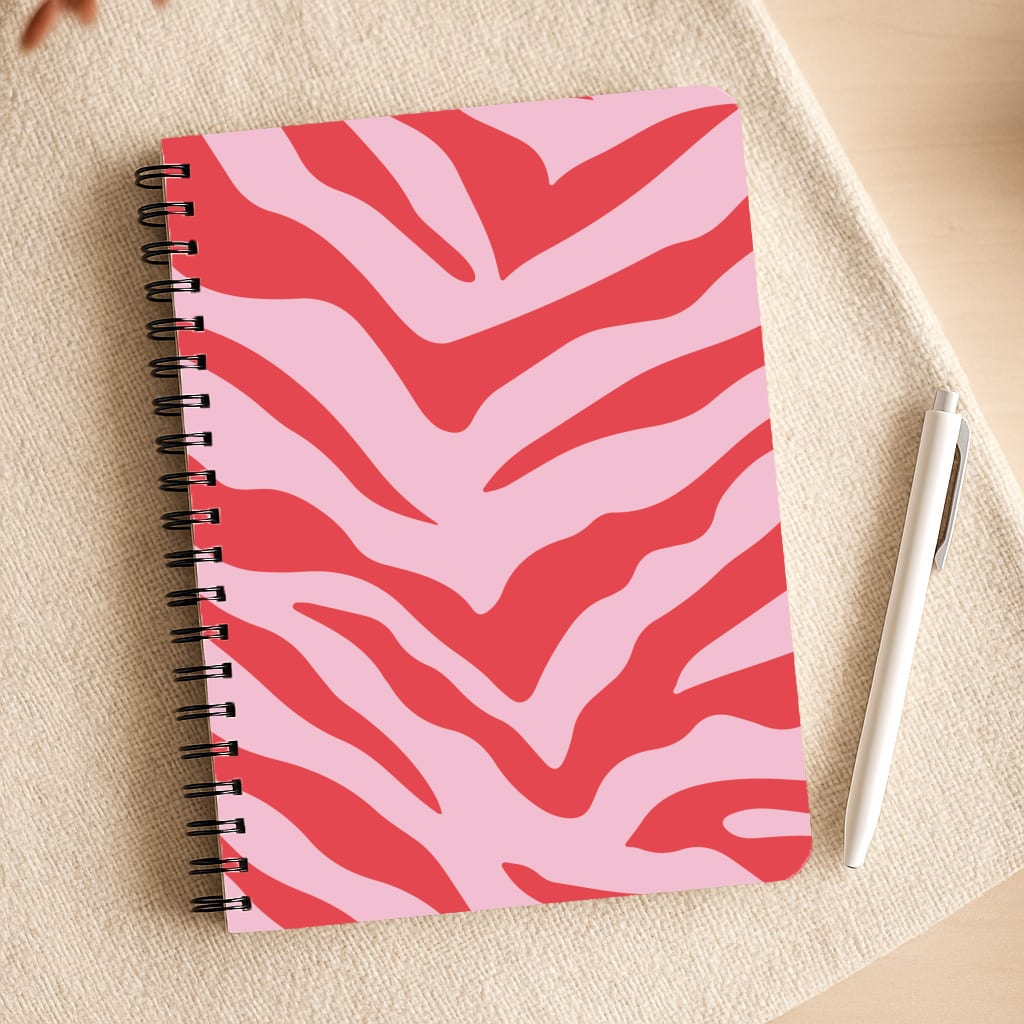 Pink Zebra - Animal Patterns Notepad