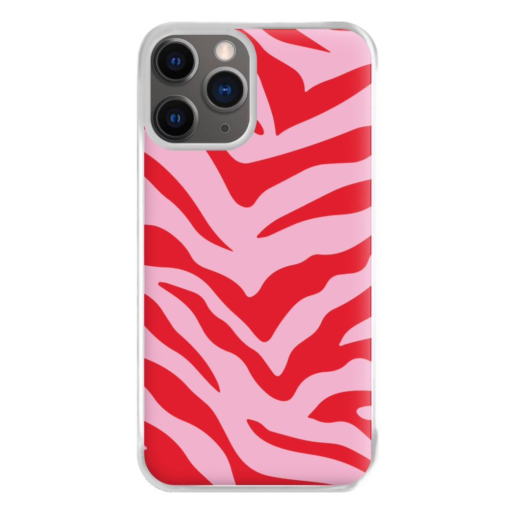 Pink Zebra - Animal Patterns Phone Case for iPhone 12 Pro Max