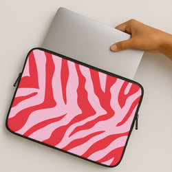 Pink Zebra - Animal Patterns MacBook Case