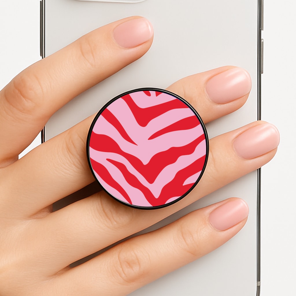 Pink Zebra - Animal Patterns FunGrip