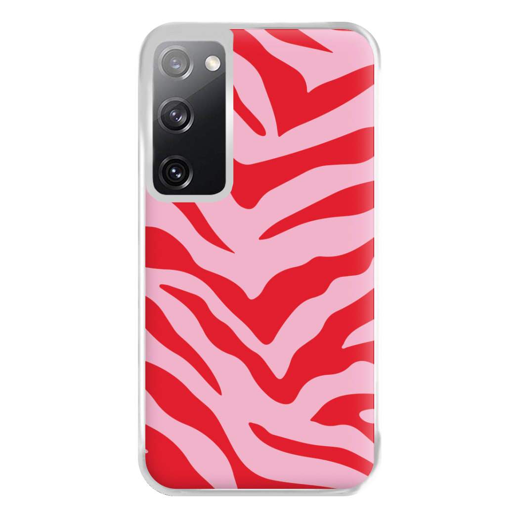 Pink Zebra - Animal Patterns Phone Case for Galaxy S20