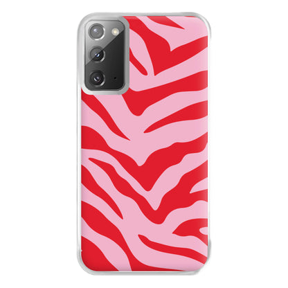 Pink Zebra - Animal Patterns Phone Case for Galaxy Note 20 Ultra