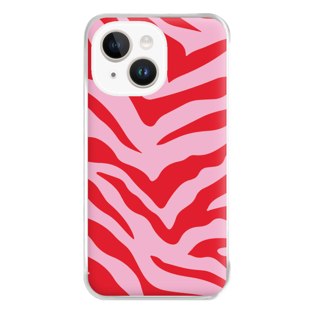 Pink Zebra - Animal Patterns Phone Case for iPhone 14 Plus