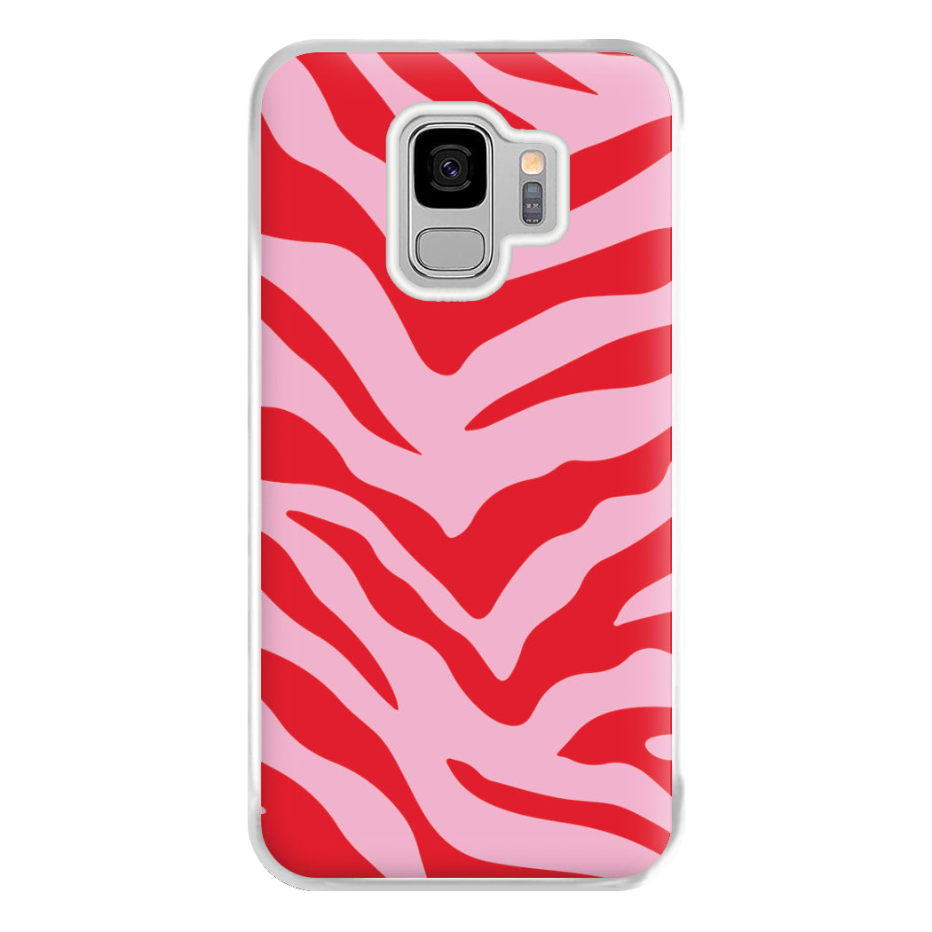 Pink Zebra - Animal Patterns Phone Case for Galaxy S9 Plus