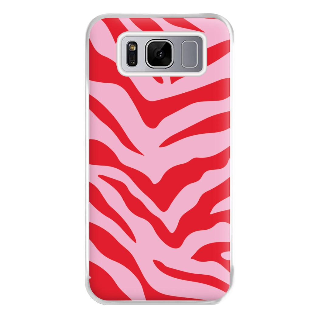 Pink Zebra - Animal Patterns Phone Case for Galaxy S8 Plus