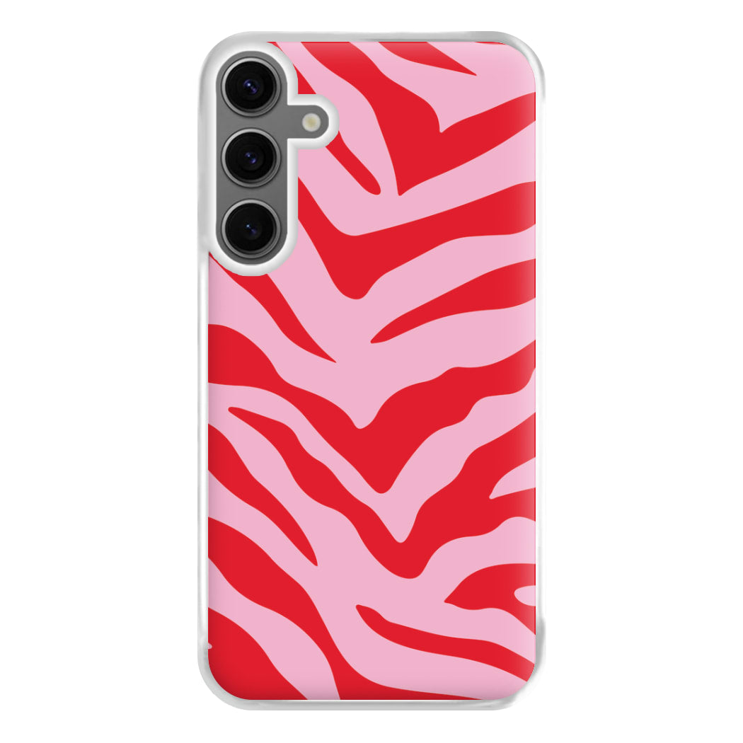 Pink Zebra - Animal Patterns Phone Case for Galaxy S24FE