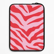 Pink Zebra - Animal Patterns Laptop Sleeve 1
