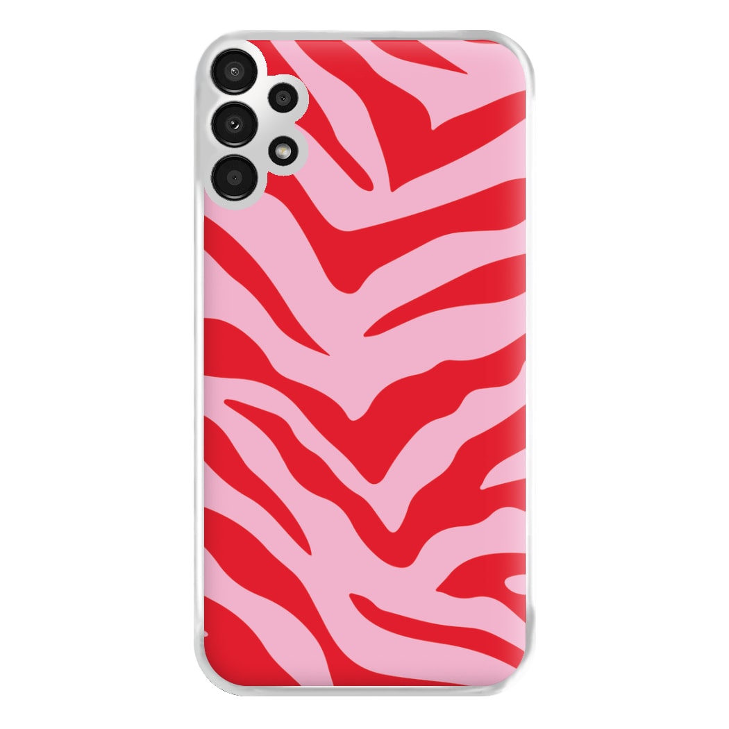 Pink Zebra - Animal Patterns Phone Case for Galaxy A13