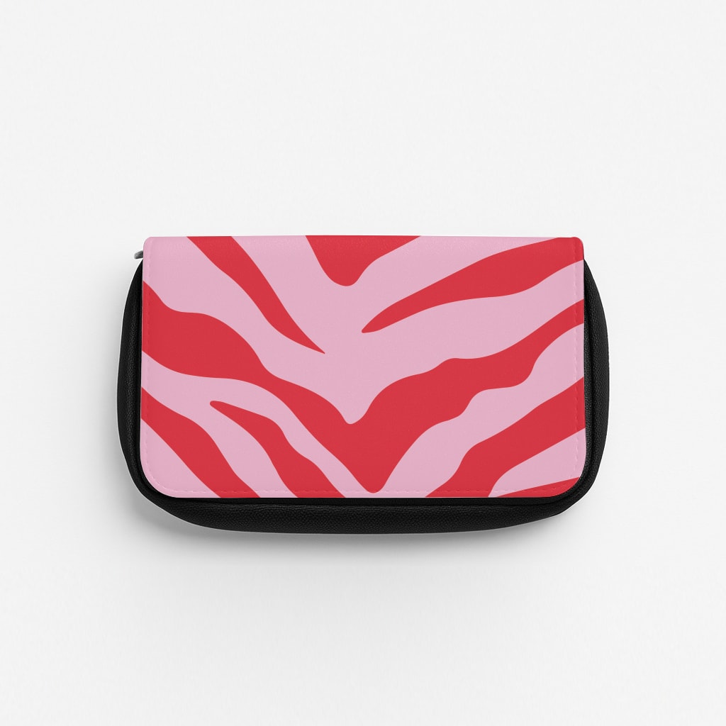 Pink Zebra - Animal Patterns Pencil Case
