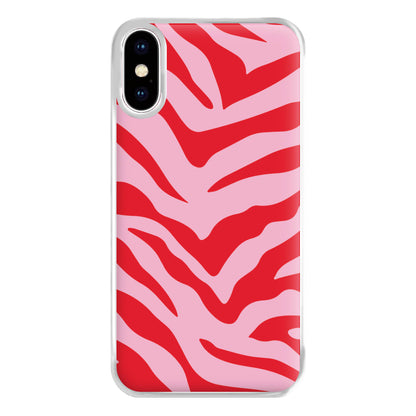 Pink Zebra - Animal Patterns Phone Case for iPhone XS Max