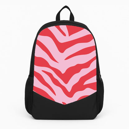 Pink Zebra - Animal Patterns Large Backpack