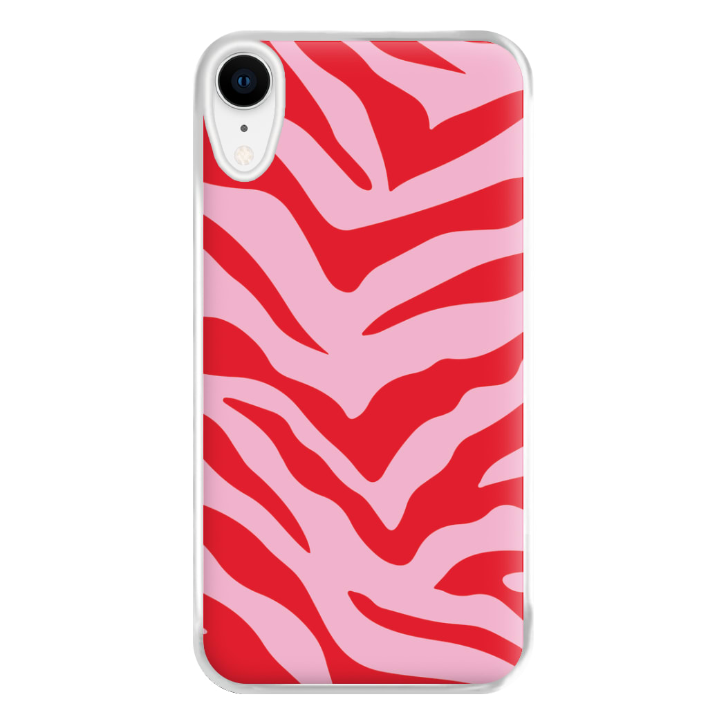 Pink Zebra - Animal Patterns Phone Case for iPhone XR