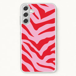 Pink Zebra - Animal Patterns Phone Case for Galaxy A37