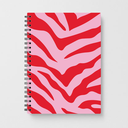 Pink Zebra - Animal Patterns Notebook