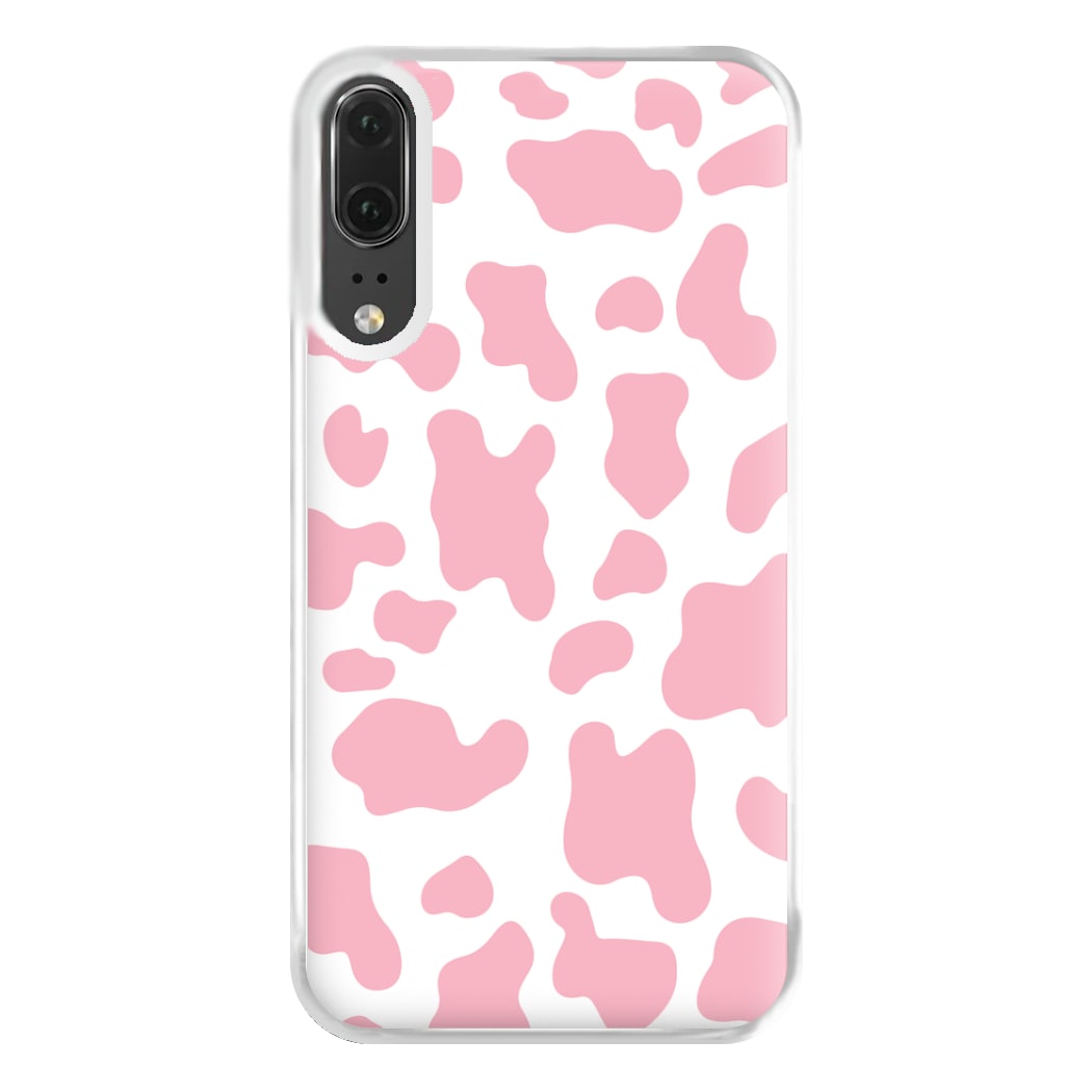 Pink Cow - Animal Patterns Phone Case for Huawei P20