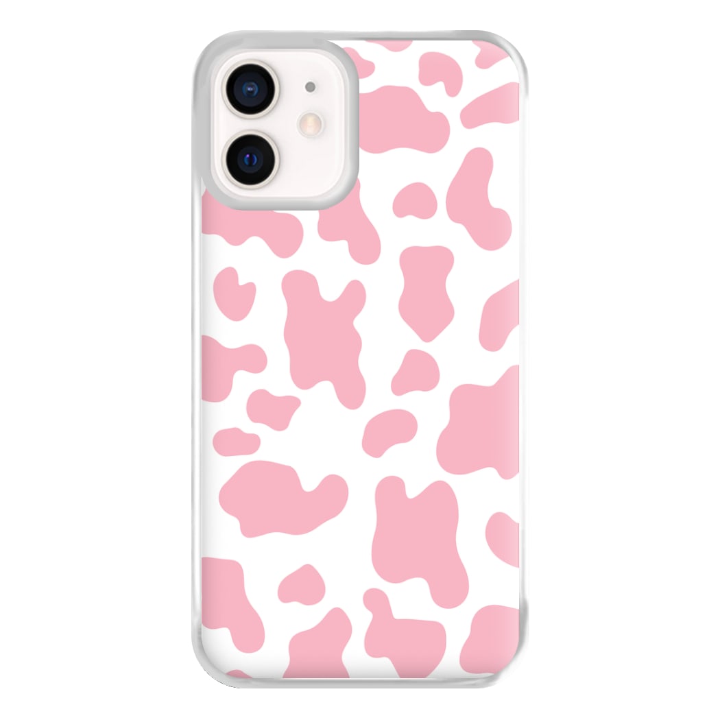 Pink Cow - Animal Patterns Phone Case for iPhone 13 Mini