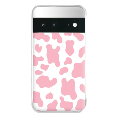 Pink Cow - Animal Patterns Phone Case for Google Pixel 6a