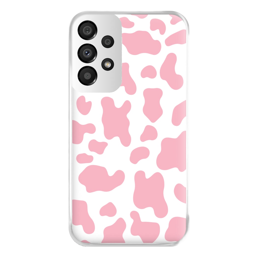 Pink Cow - Animal Patterns Phone Case for Galaxy A33