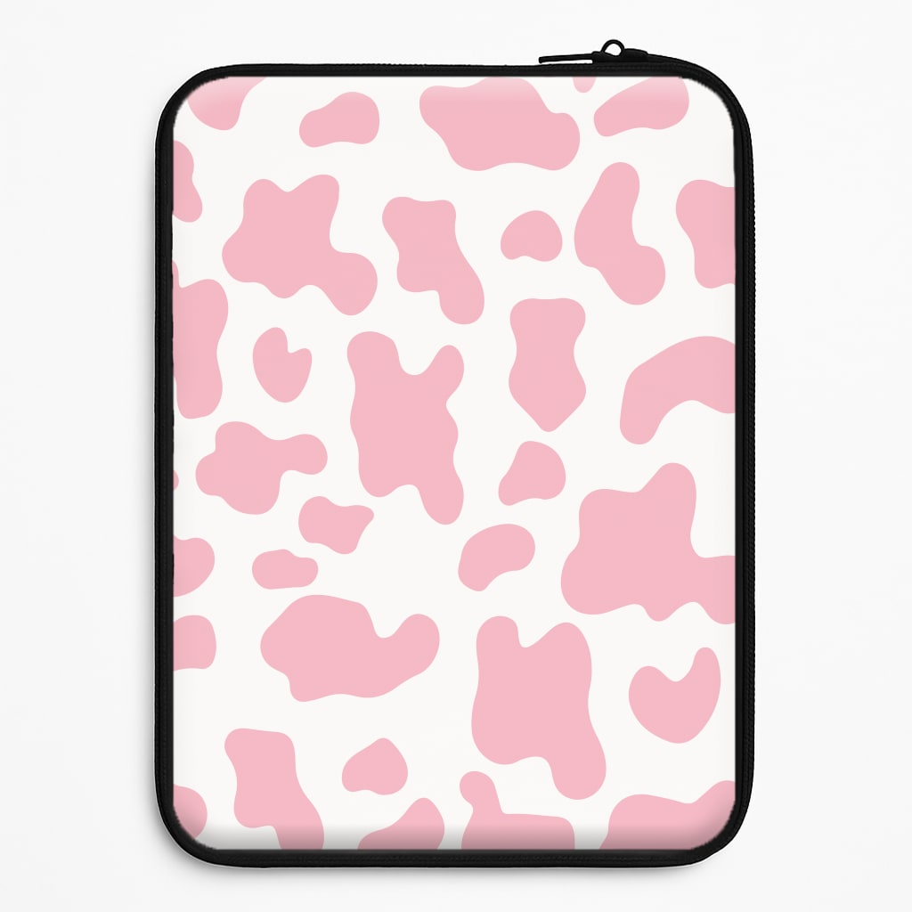 Pink Cow - Animal Patterns Laptop Sleeve