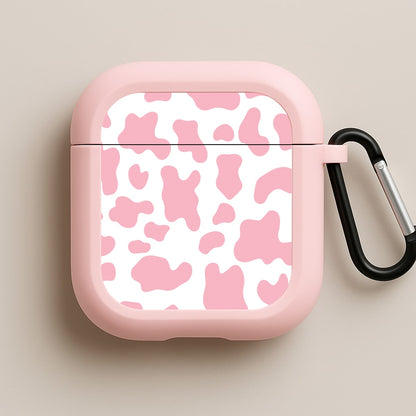 Pink Cow - Animal Patterns Pink AirPods Case