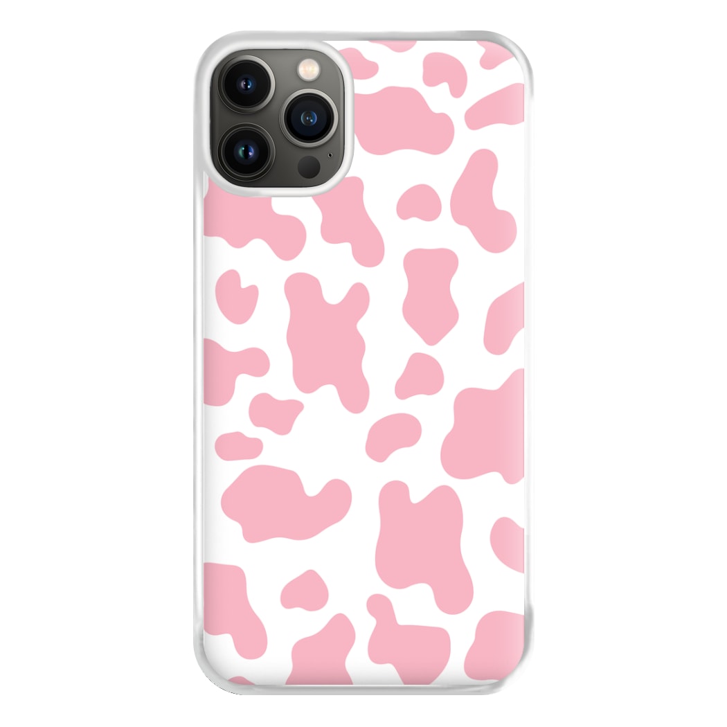 Pink Cow - Animal Patterns Phone Case for iPhone 13