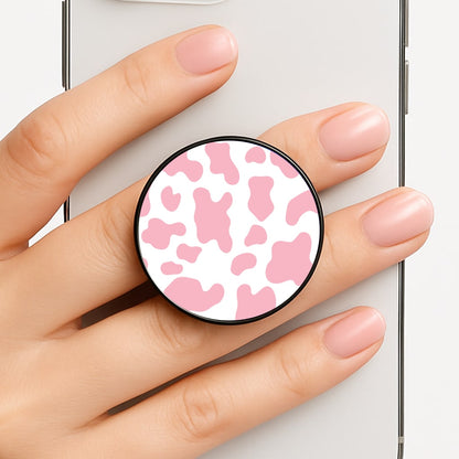 Pink Cow - Animal Patterns Phone Grip