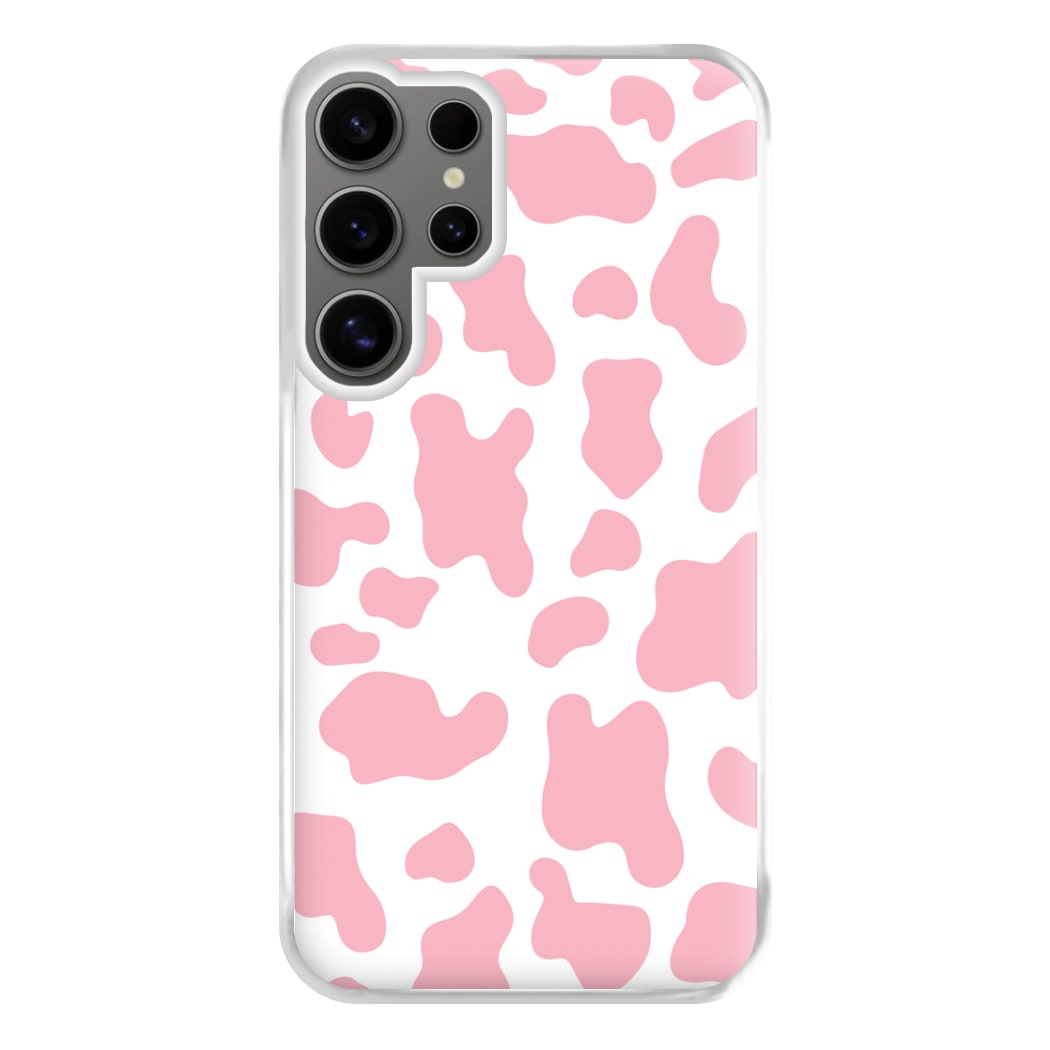 Pink Cow - Animal Patterns Phone Case for Galaxy S24 Ultra