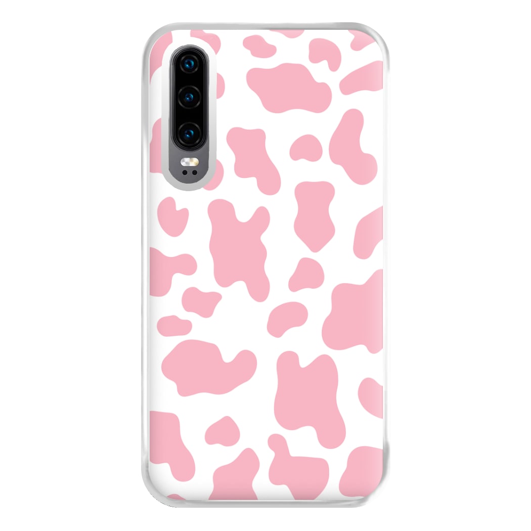 Pink Cow - Animal Patterns Phone Case for Huawei P30