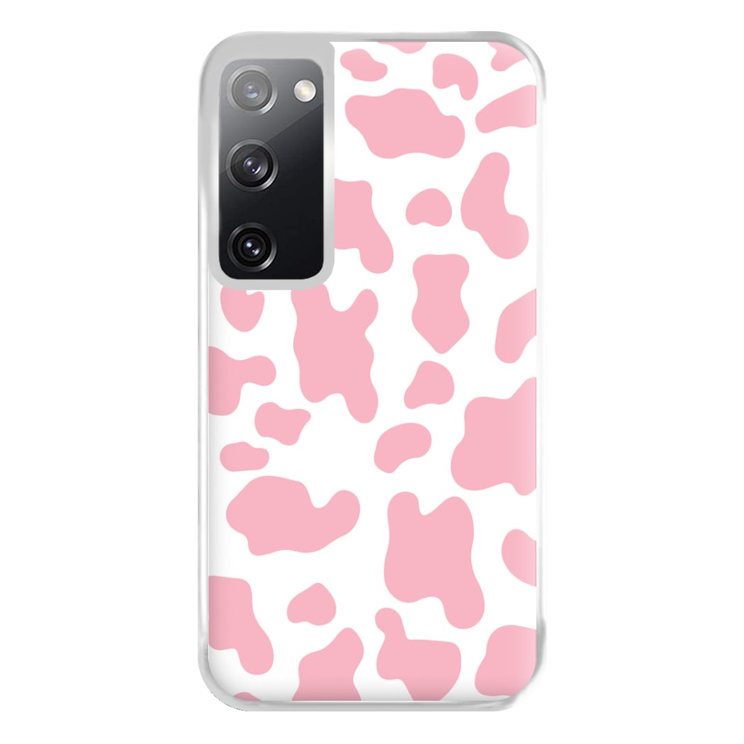 Pink Cow - Animal Patterns Phone Case for Galaxy S20